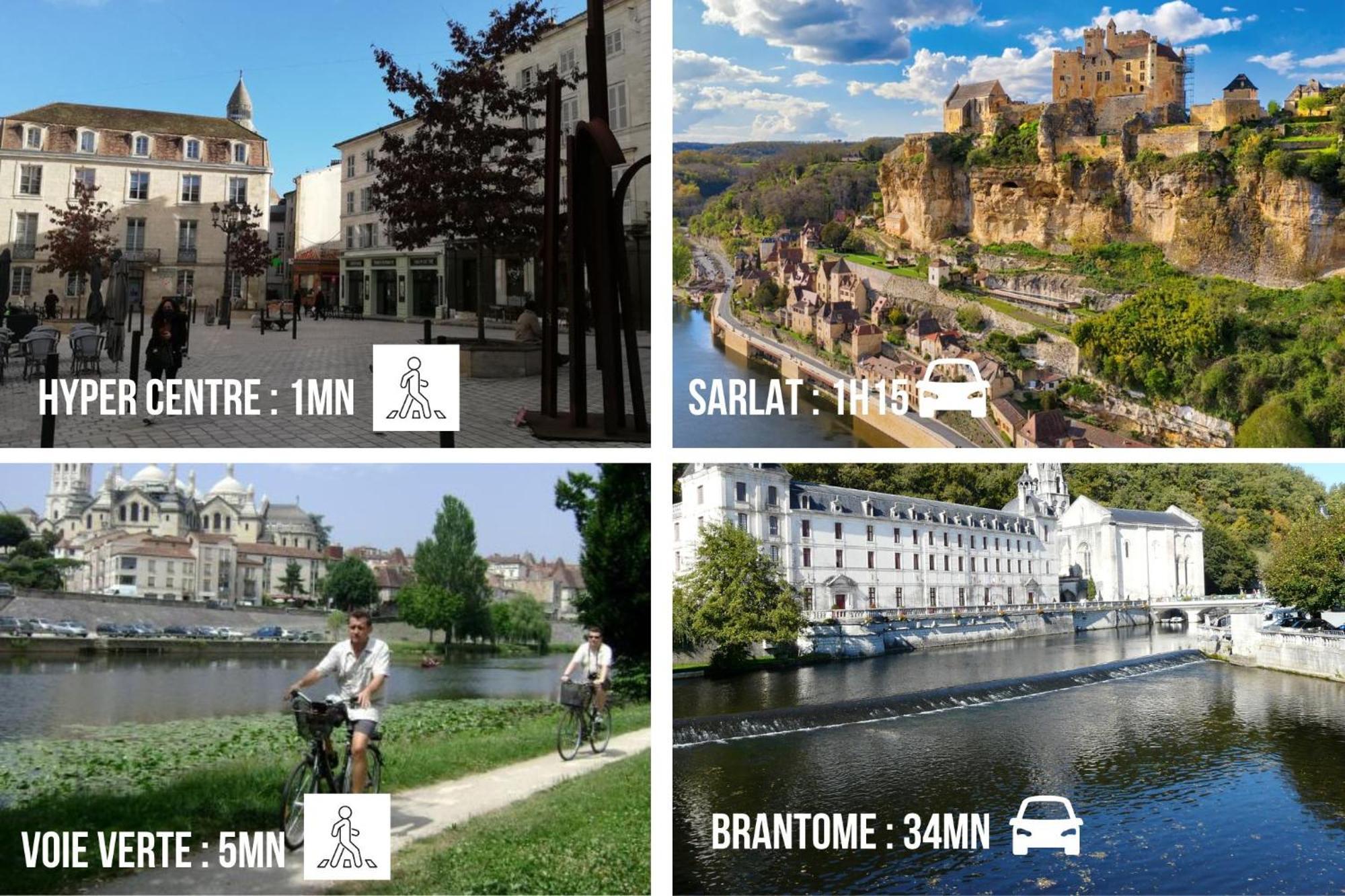 Le Clos Chassaing N5-Wifi-Centre Ville-Climatisation Périgueux Buitenkant foto